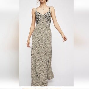 Free People Floral Maxi Dress